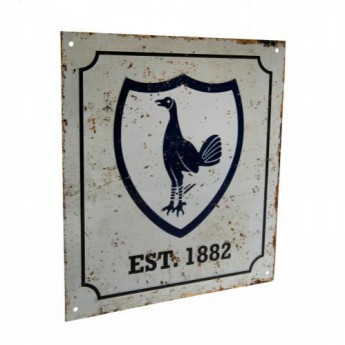 Tottenham tablica na ścianę Retro Logo Sign