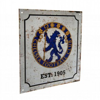 Chelsea tablica na ścianę Retro Logo Sign