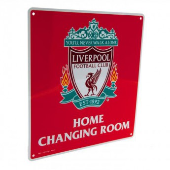 Liverpool tablica na ścianę Home Changing Room Sign