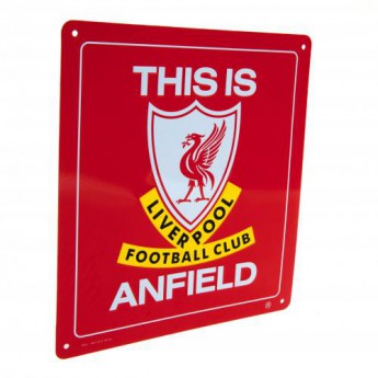 Liverpool tablica na ścianę This is Anfield Sign