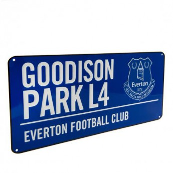 FC Everton metalowy znak Street Sign BL