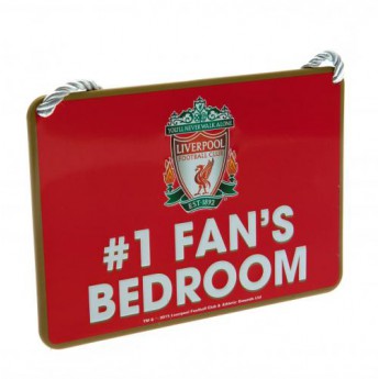 Liverpool ozdoba do sypialni Bedroom Sign No1 Fan