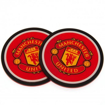 Manchester United zestaw podkładek 2pk Coaster Set