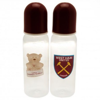 West Ham United butelka dziecięca 2pk Feeding Bottles