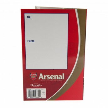 Arsenal życzenia urodzinowe Pop-Up Birthday Card