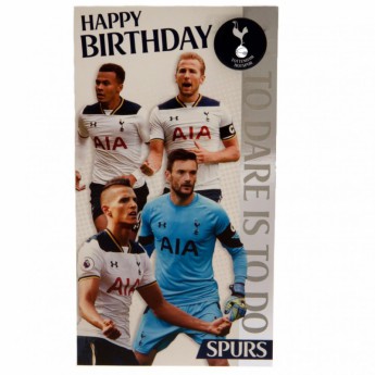 Tottenham życzenia urodzinowe Birthday Card Players