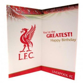 Liverpool życzenia urodzinowe Birthday Card Dad