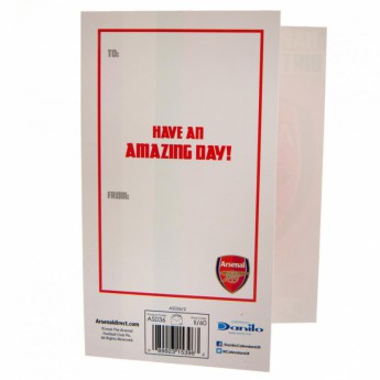 Arsenal życzenia urodzinowe Birthday Card