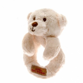 Liverpool pluszowa zabawka Baby Rattle Hugs