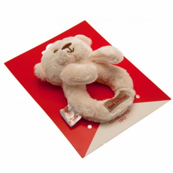 Liverpool pluszowa zabawka Baby Rattle Hugs