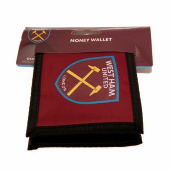 West Ham United portfel nylonowy Canvas Wallet