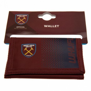 West Ham United portfel nylonowy Nylon Wallet