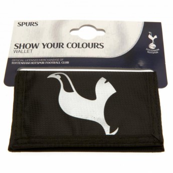 Tottenham portfel nylonowy black Nylon Wallet