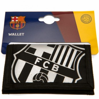 Barcelona portfel nylonowy black Nylon Wallet