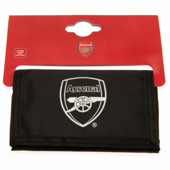 Arsenal portfel nylonowy black Nylon Wallet