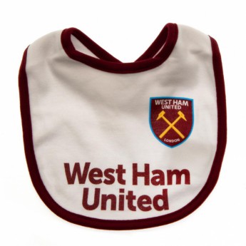 West Ham United śliniak 2 Pack Bibs