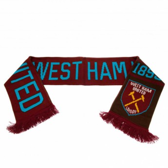 West Ham United szalik zimowy Scarf NR