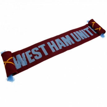 West Ham United szalik zimowy Scarf HM
