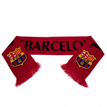 Barcelona szalik zimowy red Messi