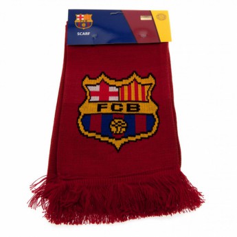 Barcelona szalik zimowy red Messi