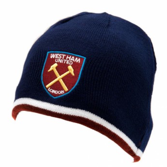 West Ham United czapka zimowa Reversible Knitted