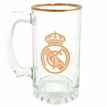 Real Madryt szklanka Stein Glass Tankard