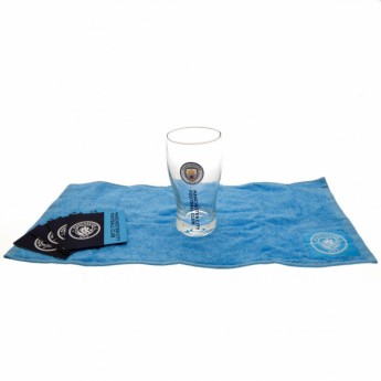 Manchester City zestaw barowy Mini Bar Set