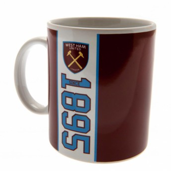 West Ham United kubek Mug and Coaster Set