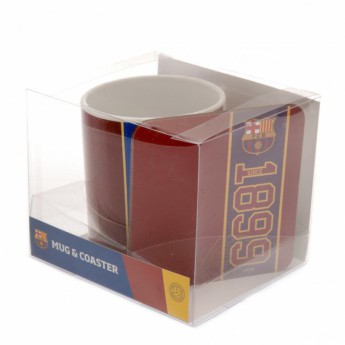 Barcelona kubek Mug and Coaster Set