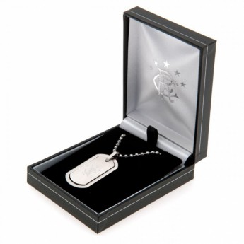 FC Rangers naszyjnik z zawieszką Framed Dog Tag & Chain