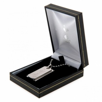Tottenham naszyjnik z zawieszką Double Dog Tag & Chain