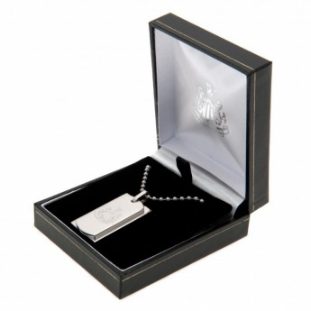 Newcastle United naszyjnik z zawieszką Double Dog Tag & Chain