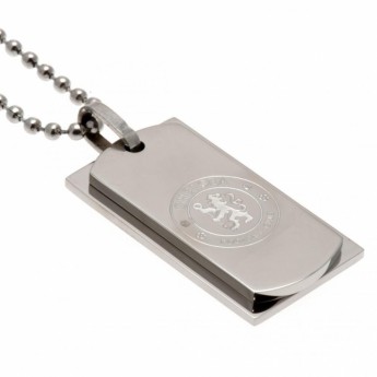 Chelsea naszyjnik z zawieszką Double Dog Tag & Chain