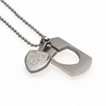 Arsenal naszyjnik z zawieszką Dog Tag & Chain CO CR