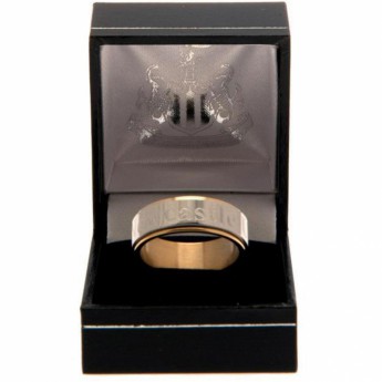 Newcastle United pierścionek Bi Colour Spinner Ring XX-Large