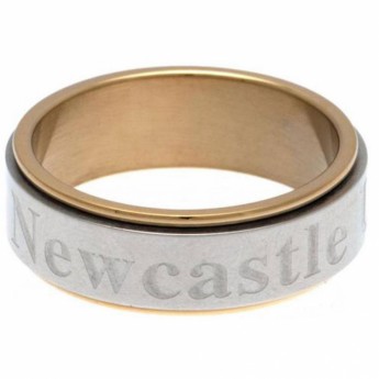 Newcastle United pierścionek Bi Colour Spinner Ring X-Large