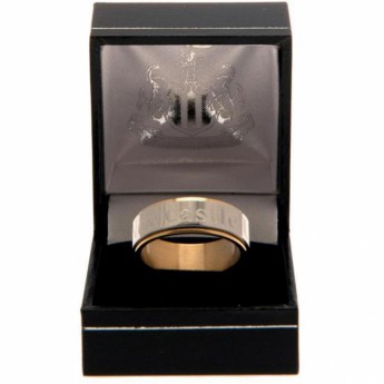 Newcastle United pierścionek Bi Colour Spinner Ring X-Large