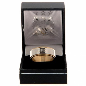 Manchester City pierścionek Bi Colour Spinner Ring Medium EC