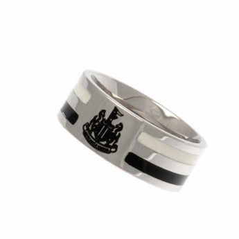 Newcastle United pierścionek Colour Stripe Ring Medium