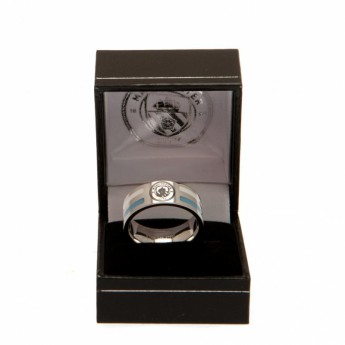 Manchester City pierścionek Colour Stripe Ring Small