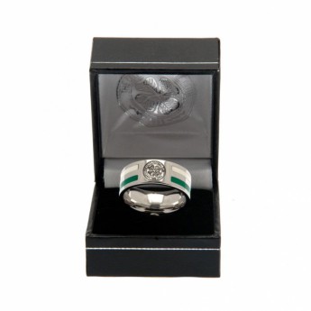 FC Celtic pierścionek Colour Stripe Ring Large