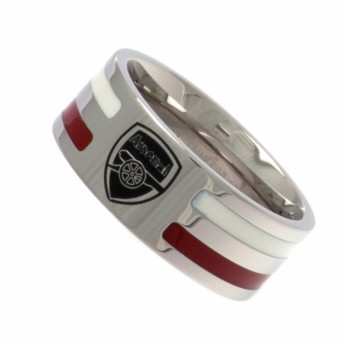 Arsenal pierścionek Colour Stripe Ring Medium