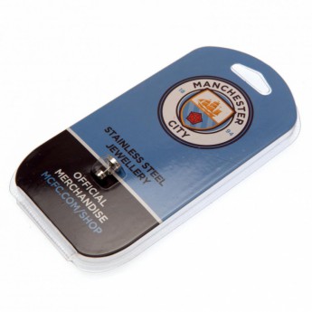 Manchester City kolczyki Stainless Steel Stud Earring