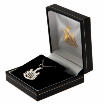Newcastle United naszyjnik z zawieszką Sterling Silver Pendant & Chain