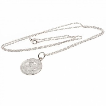 FC Celtic naszyjnik z zawieszką Sterling Silver Pendant & Chain