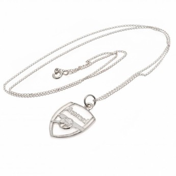 Arsenal naszyjnik z zawieszką Silver Pendant & Chain CR