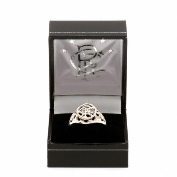 FC Rangers pierścionek Sterling Silver Ring Small