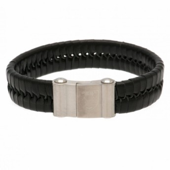 West Ham United bransoletka skórzana Single Plait Leather Bracelet