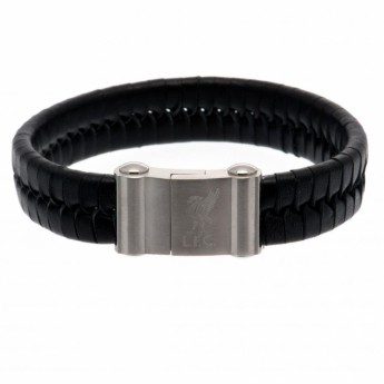 Liverpool bransoletka skórzana Single Plait Leather Bracelet