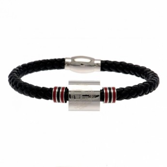 Sunderland bransoletka skórzana Colour Ring Leather Bracelet